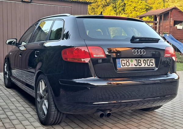 Audi A3 cena 18900 przebieg: 247000, rok produkcji 2007 z Kłodzko małe 154